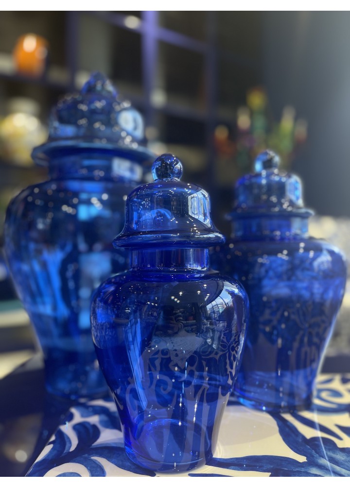 VAZO MAVİ CAM TAKIM