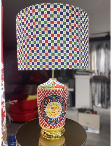 ABAJUR KIRMIZI MAVİ SARI